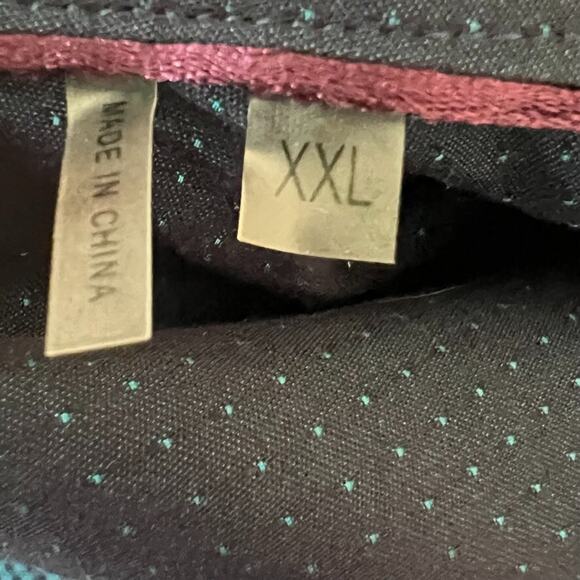 Bugatchi Shirt Mens XXL Shaped Fit Casual Button Up Blue Geometric L Sleeve NWT - Picture 6 of 10